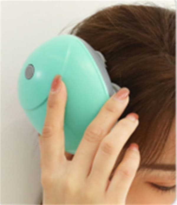 electric Head Massager For Full Body Massage green