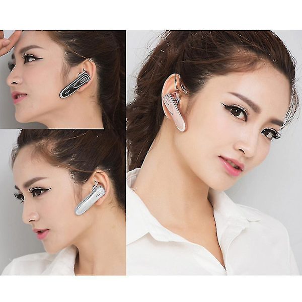 K1 Voice Control Earhook Wireless Bluetooth-compatible Stereo Earphone Handsfree Headphone A