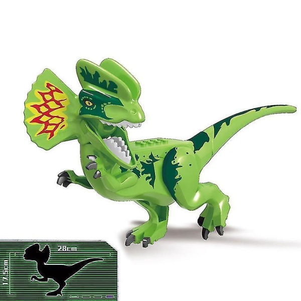 36 Style Stor Jurassic Dinosaur World Spinosaurus Ankylosaurus Dino Byggeklods Moc Model Diy Klodser Pædagogisk Legetøj Gave L16
