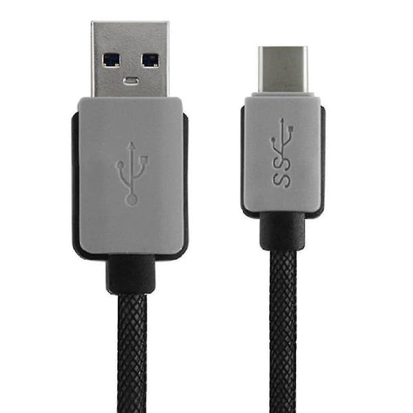 0,2 m Flettet USB 3.1 til USB Type-C USB Data Synkroniserings- og Opladningskabel til Telefon
