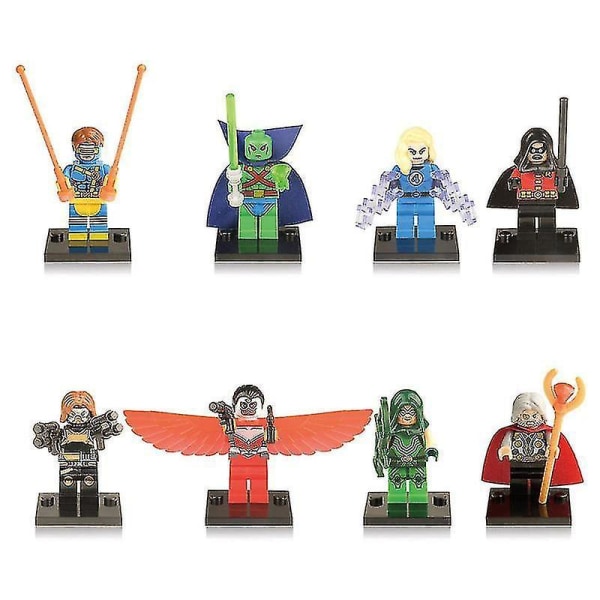 Huacreate 35 Superhelte Byggeklodser Dukker Puslespil Samlede Byggeklodser Minifigur Drengelegetøj