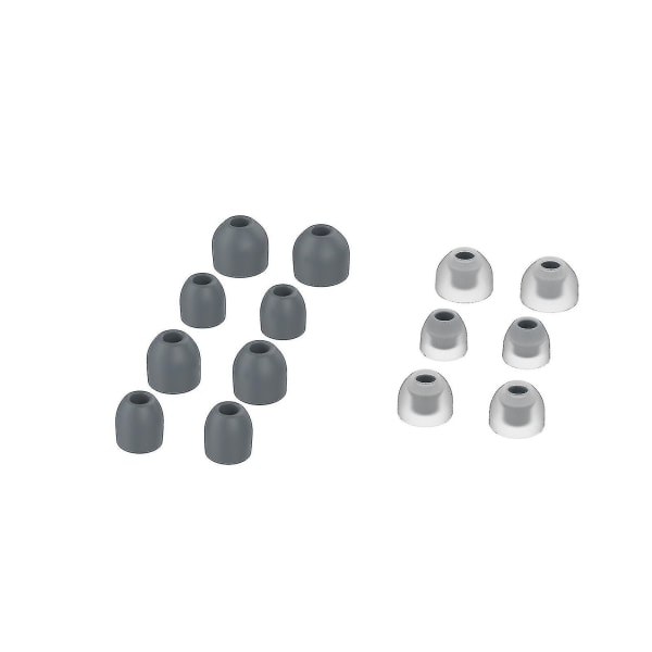 7 Pairs Ear Pads Soft Silicone Earbud Tips In-ear Earphone Cover Replacement For Sony Wf-1000xm4 Wf-1000xm3 Grey