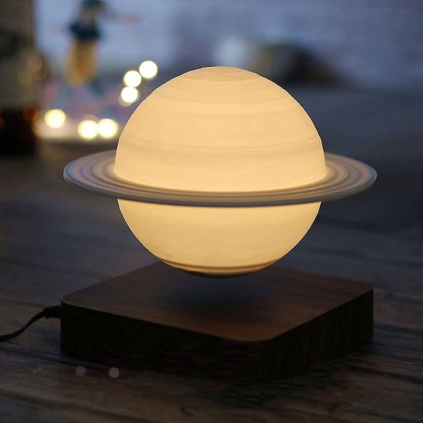 Levitating Saturn Levitating Moon Lamp