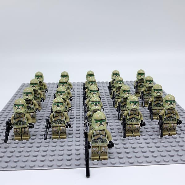 21 stk. Star Wars Empire Storm Trooper Minifigurer Børne Gave Legetøj