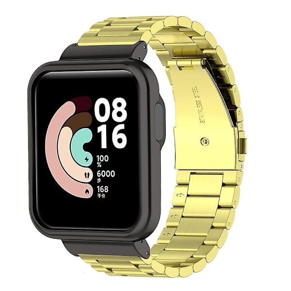 Mi Watch Lite/Redmi Watch -rannekkeen kestävä rannekoru älykellon ranneke Gold