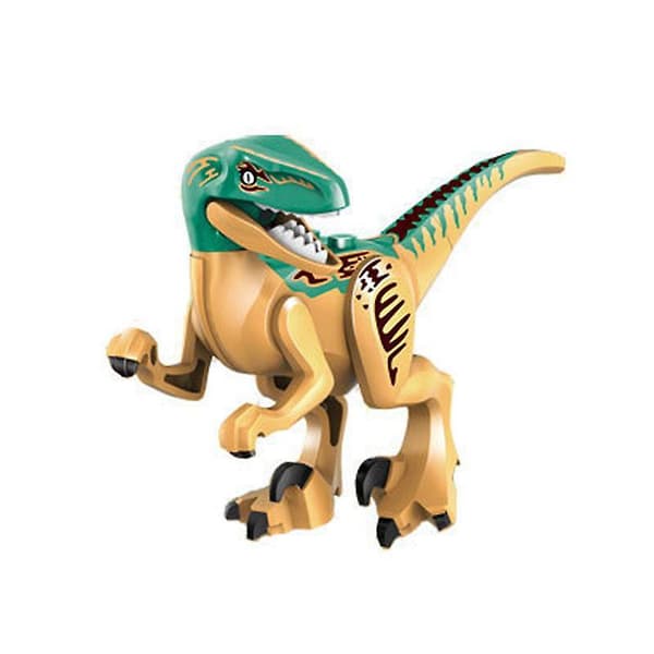 16 Pieces Jurassic Dinosaur World Mini Figures Toys Set