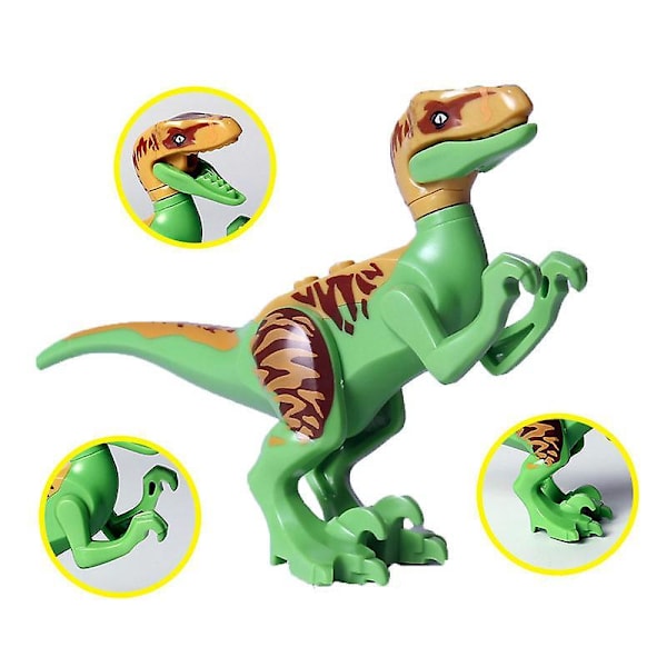 Dinos Jurassic World Dinosaur Tyrannosaurus Raptor Lelu 20 Osan Setti
