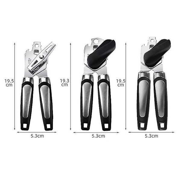 Klassisk Multifunktionel Dåseåbner / Flaskeåbner, 21,2 cm, Bl style 3
