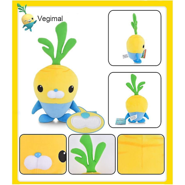 19 cm Octonauts Barnacle Peso Kwazii Tweak pehmolelu I