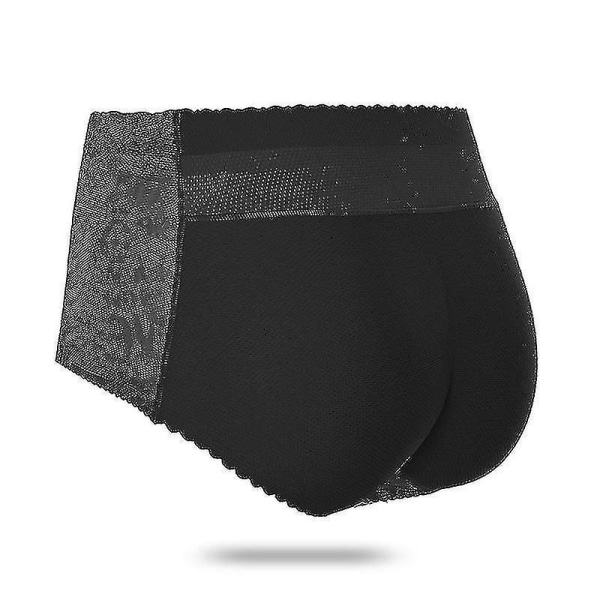 Dametruser med polstring for å løfte baken, formet for å gi en større rumpe Mid waist 125black L