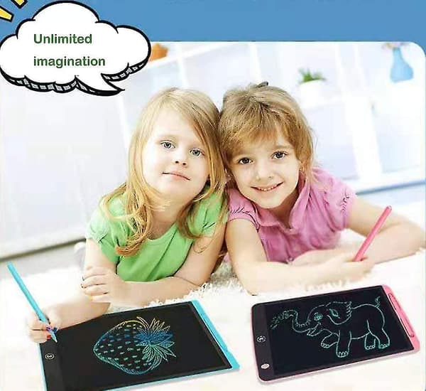 Lcd Writing Pad Kids Reusable Graffiti Pad 12 Inch Erasable Electronic Drawing Writing Pad