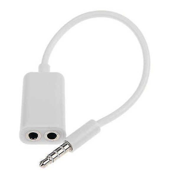 3,5 mm 1 uros - 2 naaras audio kuulokejakaja kaapelisovitin iPhonelle Mp3:lle
