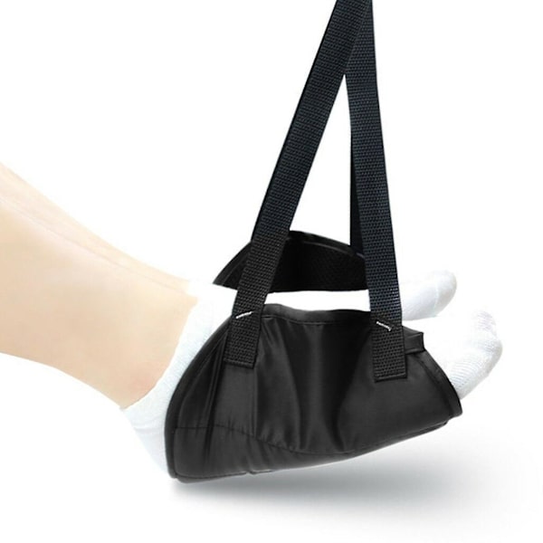Footrest Portable Hanging Fabric Adjustable Foot Hammock For Flight