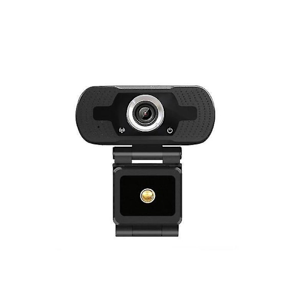 Webcam 1080p med mikrofon til PC, bærbar, stationær, USB 2.0