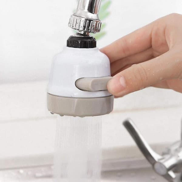 Water Saving Filter, 360 Degree Removable Kitchen Faucet Tap, 3 Modes Adjustable Shower Head Filter Sprayer