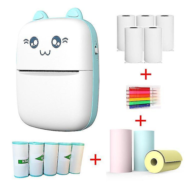 Student Pocket Mini Wrong Question Photo Search Question Information Label Portable Thermal Printer