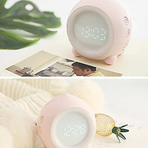 Kids Alarm Clock, Wake Up Light, Digital Clock, Nap Timer, Snooze Function