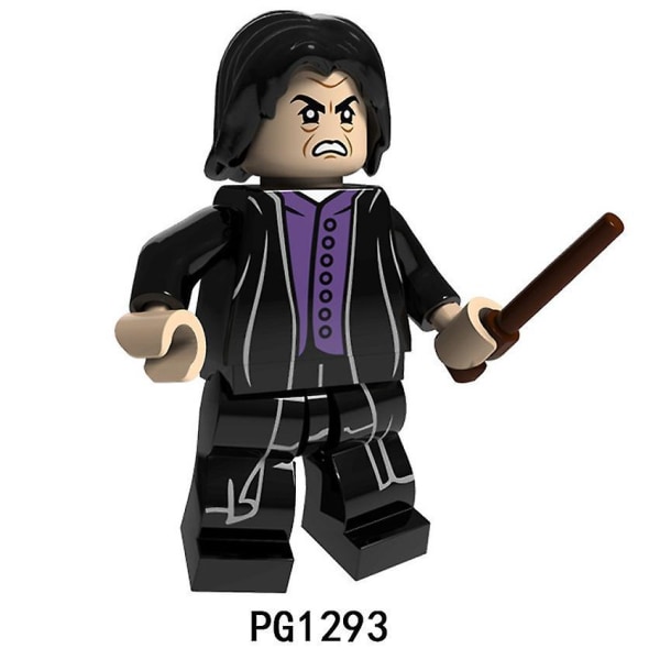 8 stk. Harry Potter Dukke Hogwarts Rektor Professor Snape Samlet Byggeklods Minifigur Legetøj