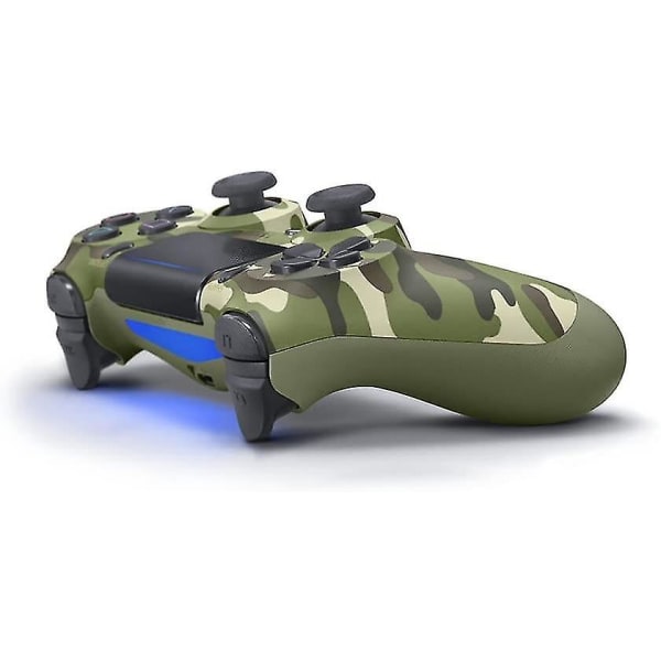 Wireless Game Controller Compatible With Ps4/ Slim/pro Console Green Camouflage