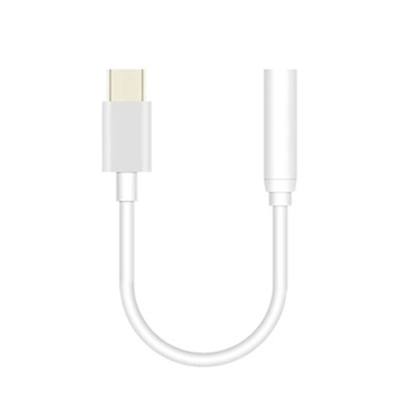 Holdbart kabel 3,5 mm Type C til Aux Data Converter Adapter Høretelefon til telefon