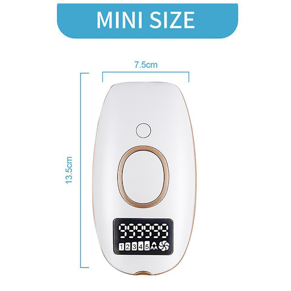 990000 Flashes Laser Mini Elektrisk Depilator A Laser Multifunktionel Ipl Laser Epilator Green