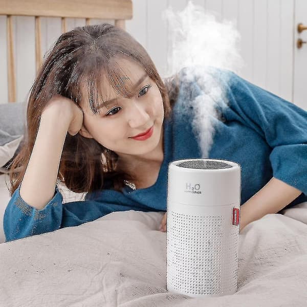 750ml 2000mah Rechargeable Humidifier Wireless Portable Ultrasonic Difusor Usb Humidifiers Redmiter@