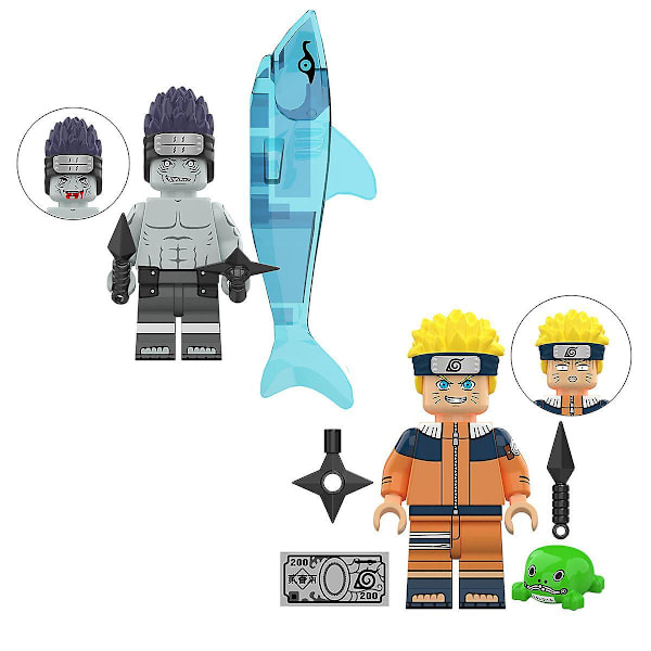 6 kpl Ninja Minihahmot Set Leluja Lapsille Toimintahahmo Anime Sankarit Minihahmo Syntymäpäivälahjat Aikuisille Ja Lapsille Pojat Tytöt
