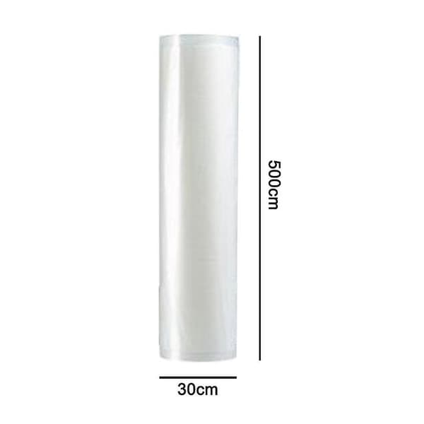 2 stk. Tykkere Matkonservering Tekstur Vakuumpose Rull Preget 25x500cm