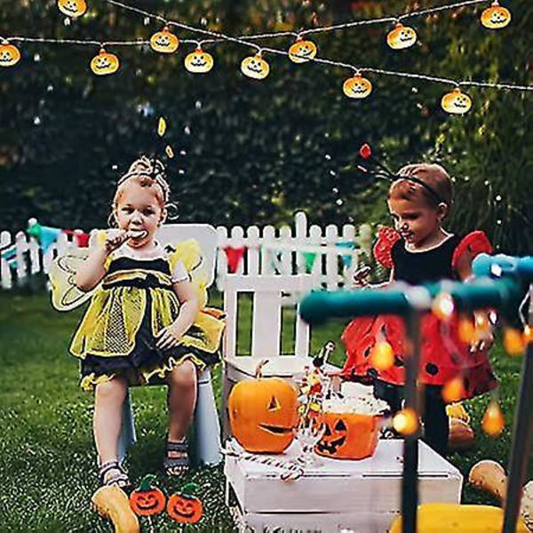 Halloween String Lights,20 Led Halloween Decorations Lights Battery Operated