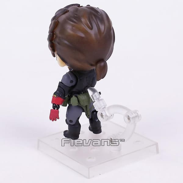 565 Metal Gear Solid V The Phantom Venom Snake Sneaking Suit Ver. Q Version Action Figur Samlerobjekt Model Legetøj 565 no box
