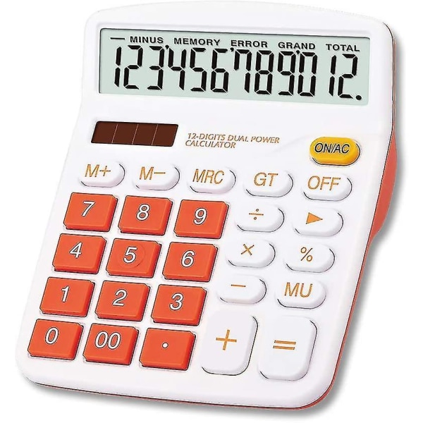 Basic Calculators Desktop Solar Battery Dual Power Dedicated Financial Calculator Multifun