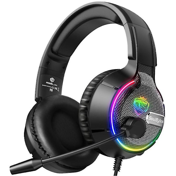 Sopii Ps5, Ps4 langattomille peli kuulokkeille mikrofonilla