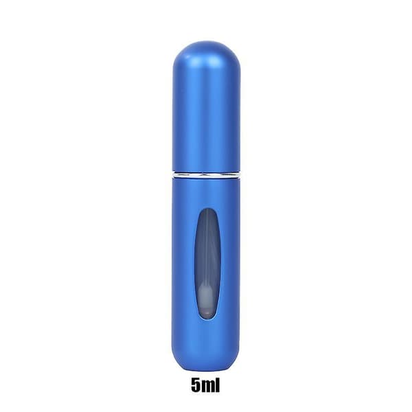 8ml Bærbar Mini Gjenfyllbar Parfymeflaske Med Spray 5ml blue