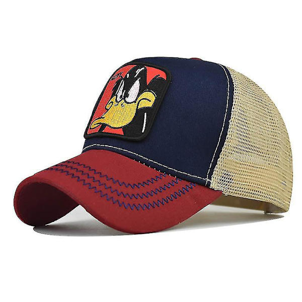Disney Anime Figures Daffy Duck Baseball Cap Embroidered Cotton Cartoon Animals Four Seasons Mesh Hat Birthday Gifts 4