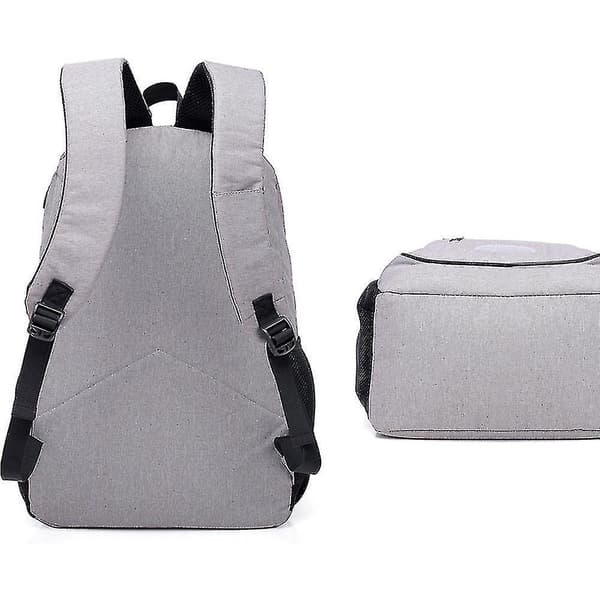 Student School Bag Usb Charging Travel Bag Computer Backpackblack