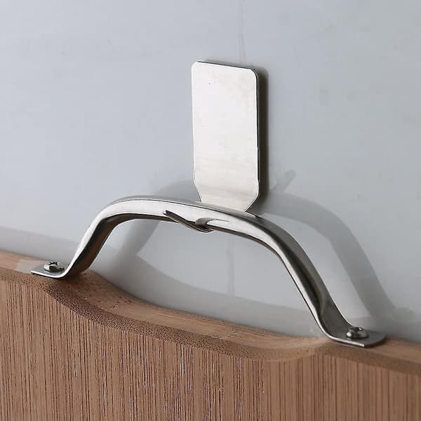8 Pieces Bathroom Self Adhesive Towel Hooks Kitchen Waterproof