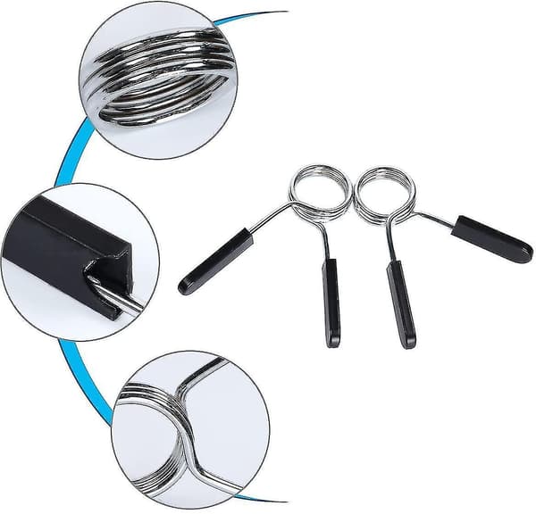 Latinaric Gym 1 Pair Of Spring Locks Spring Clip Locks