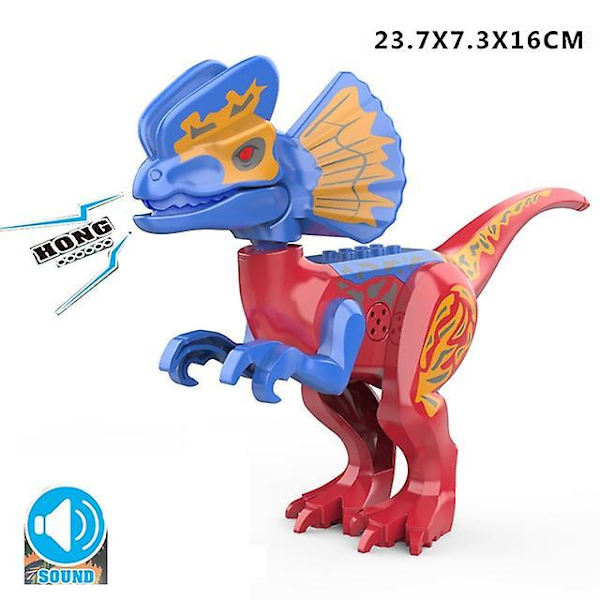 Brutal Raptor Building Jurassic Blocks World Mini Dinosaur Figures Bricks Dino Toys For Children Dinosaurios W