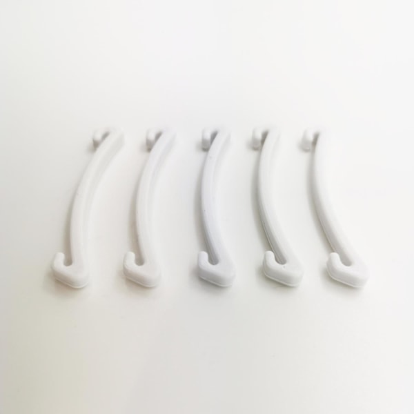 10x Ear saver back head small clip for mask White