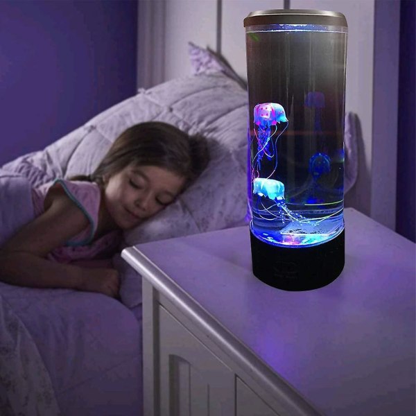 LED Desktop Aquarium Jellyfish Lamp Colour Changing