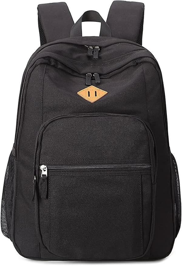 Classical Basic Womens Travel Backpack For Lmell College Men Water Resistant Bookbag Gift
