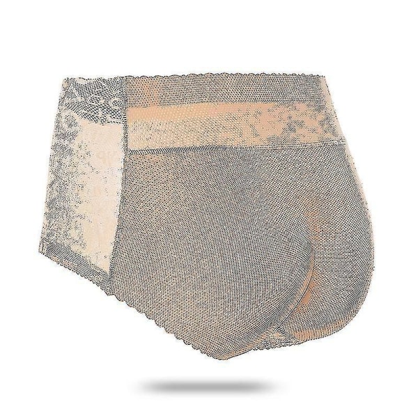 Dametruser med polstring for å løfte baken, formet for å gi en større rumpe Mid waist 125beige M