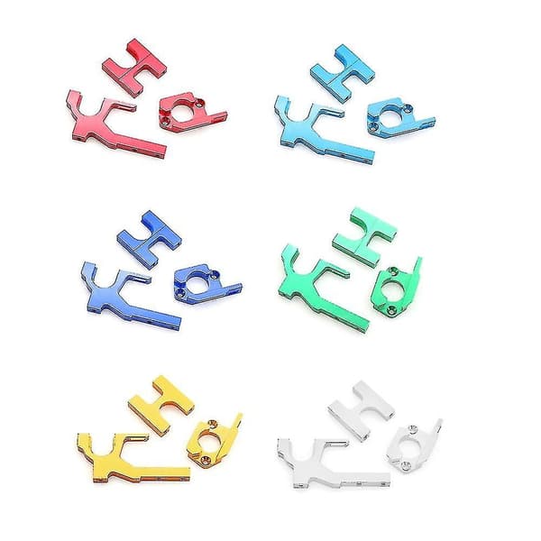 Metal Motor Mount Base Bracket Holder Center Gear Mount Set ,a