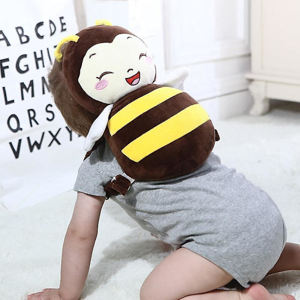 Nytt Merke Søt Baby Spedbarn Småbarn Nyfødt Hode Ryggbeskytter Sikkerhetspute Sele Hodeplagg Tegneserie Baby Hodebeskyttelsespute 35cm Angel PINK
