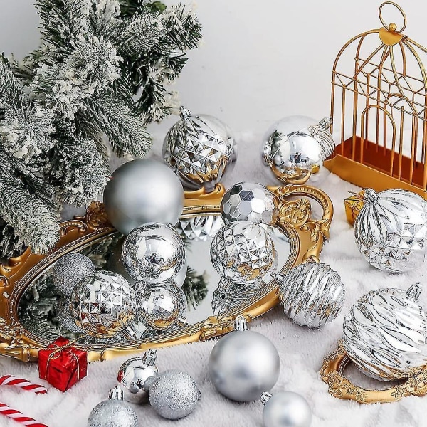 Julekulepynt Knusesikker Julepynt Sett Dekorasjoner Til Juletre Kuler