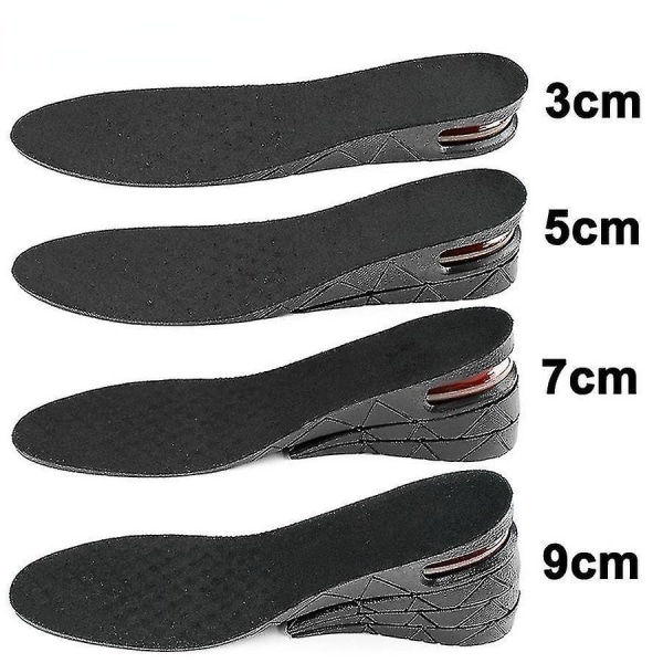 Invisible Insole For Heightening, From 3 Cm To 9 Cm, Heightening Pad, Adjustable 7CM