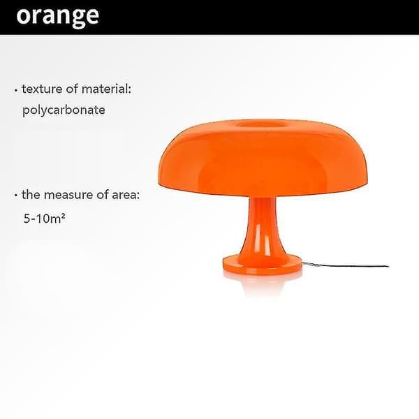 Italian Design Led Mushroom Table Lamp, Modern And Simple UK Plug