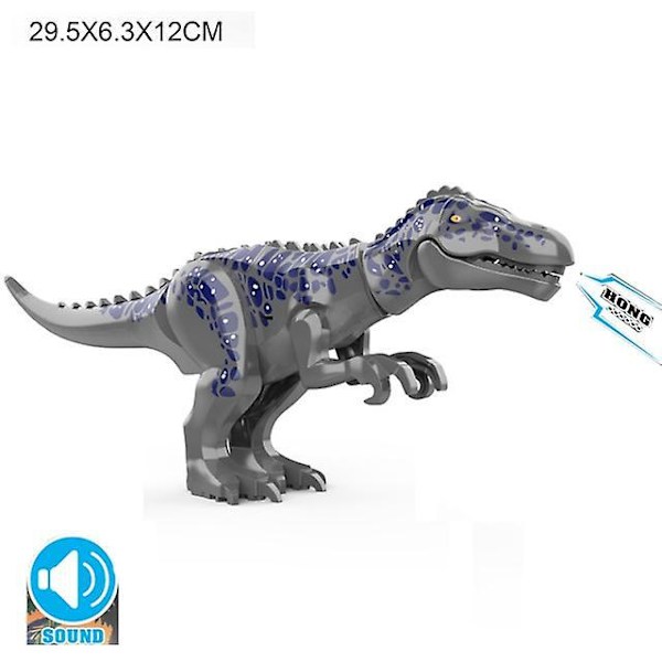 Brutal Raptor Building Jurassic Blocks World Mini Dinosaur Figures Bricks Dino Toys For Children Dinosaurios J