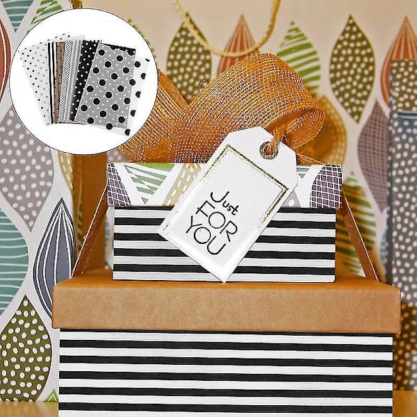 80 Sheets Gift Box Liner Paper Bouquet Wrapping Papers 8 Styles Packaging Papers