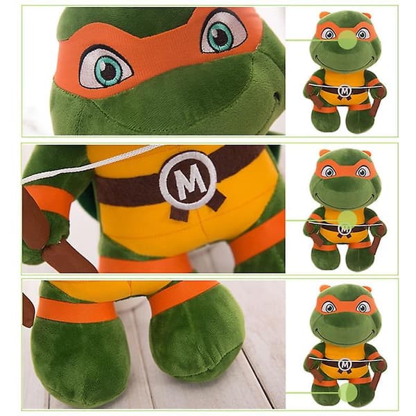 25cm Teenage Mutant Ninja Turtles Plush Doll Toy C